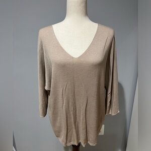 🌸 2 for $10 🌸 Philosophy 3/4 Sleeve V Neck Top